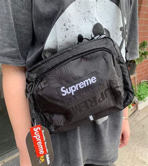 fake supreme side bag|supreme bag shoulder.